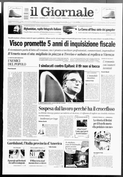 Il giornale : quotidiano del mattino